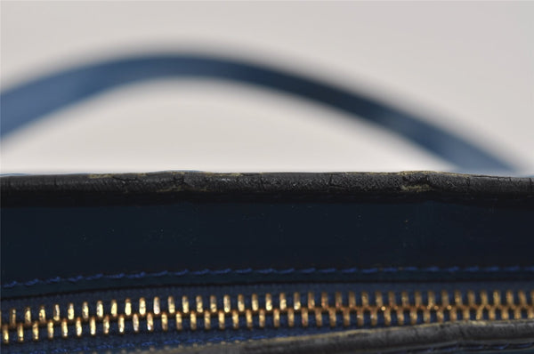 Auth Louis Vuitton Epi Saint Jacques Shopping Shoulder Bag Blue M52265 LV 2053I