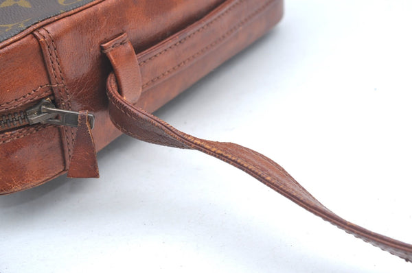 Authentic Louis Vuitton Monogram Sac Bandouliere 35 Shoulder Bag Old Model 2053J