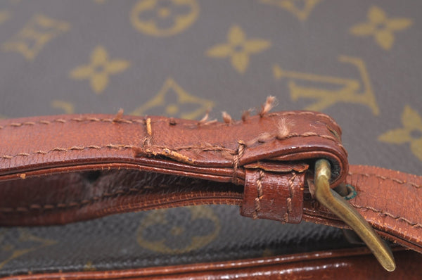 Authentic Louis Vuitton Monogram Sac Bandouliere 35 Shoulder Bag Old Model 2053J