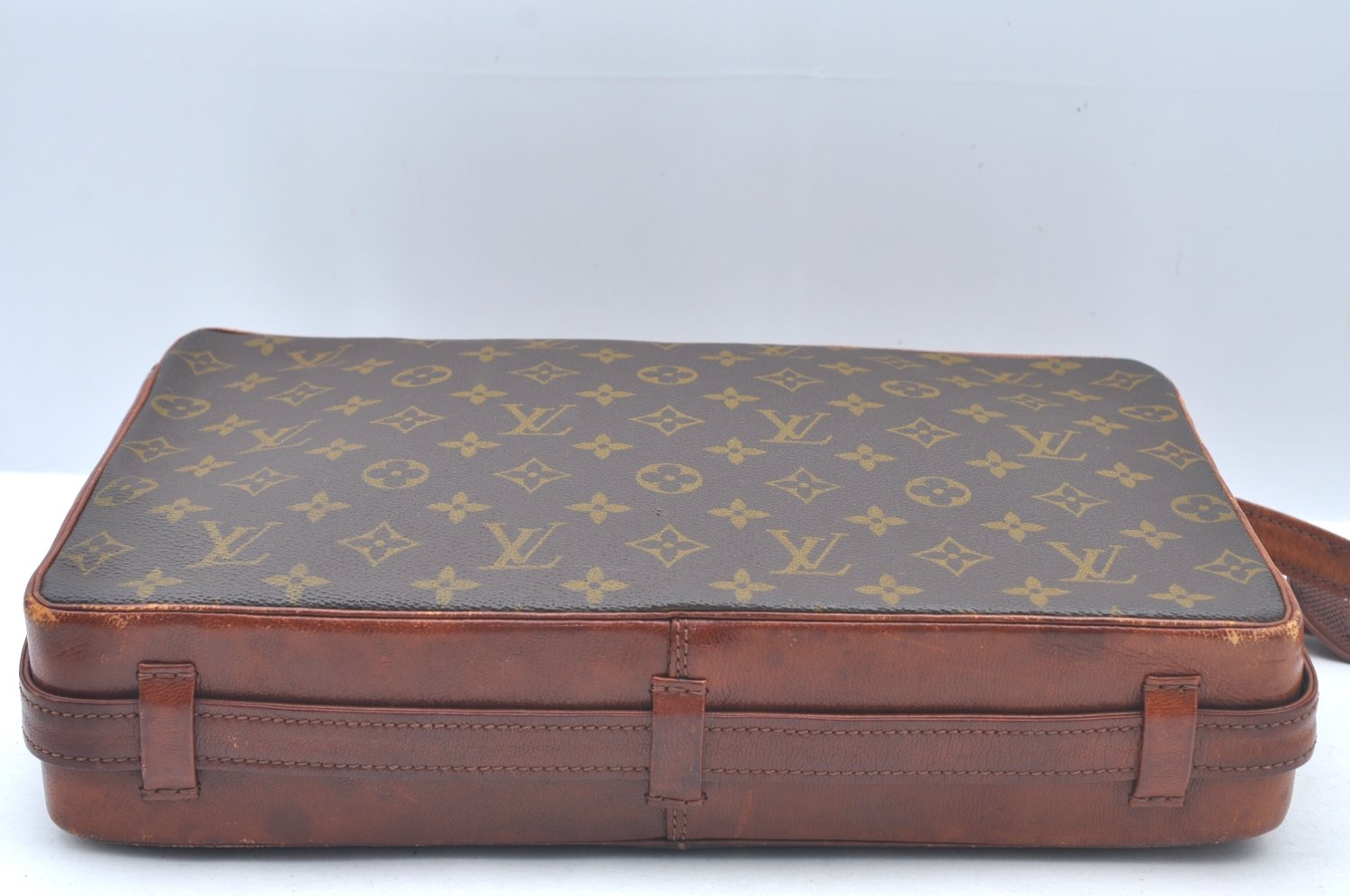 Authentic Louis Vuitton Monogram Sac Bandouliere 35 Shoulder Bag Old Model 2053J