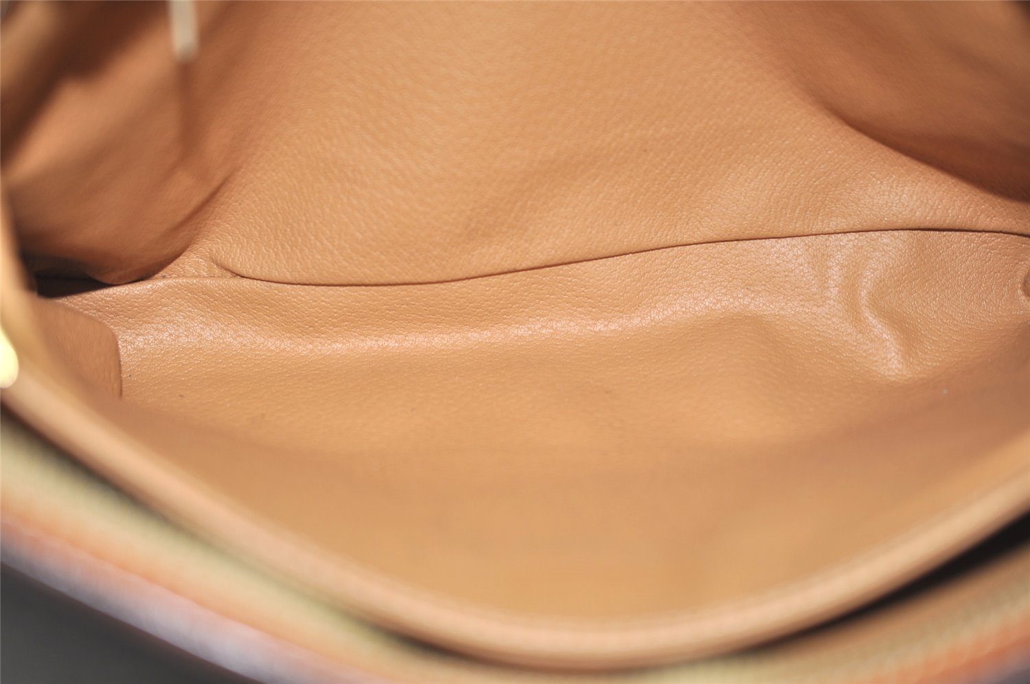 Authentic CELINE Macadam Blason Pattern Clutch Hand Bag PVC Leather Brown 2053K