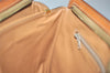 Authentic CELINE Macadam Blason Pattern Clutch Hand Bag PVC Leather Brown 2053K