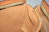 Authentic CELINE Macadam Blason Pattern Clutch Hand Bag PVC Leather Brown 2053K