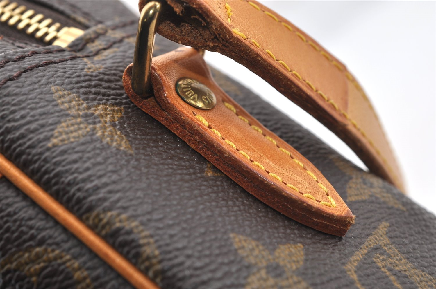 Authentic Louis Vuitton Monogram Trocadero 27 Shoulder Cross Bag M51274 LV 2054J