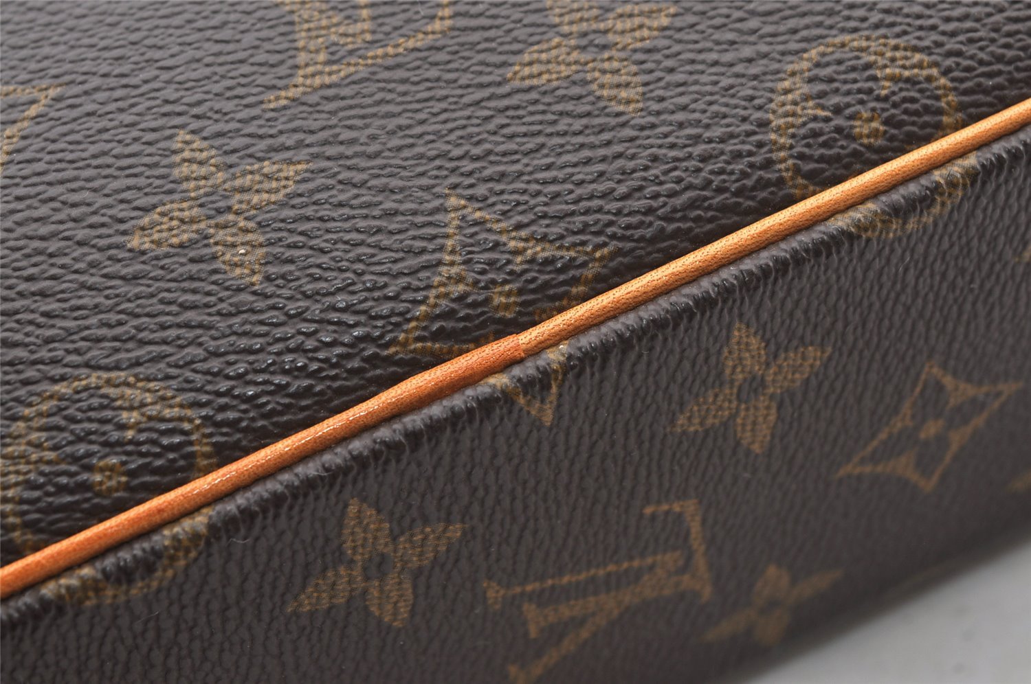 Authentic Louis Vuitton Monogram Trocadero 27 Shoulder Cross Bag M51274 LV 2054J