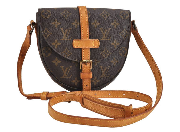 Authentic Louis Vuitton Monogram Chantilly PM Shoulder Cross Bag M51234 LV 2055J