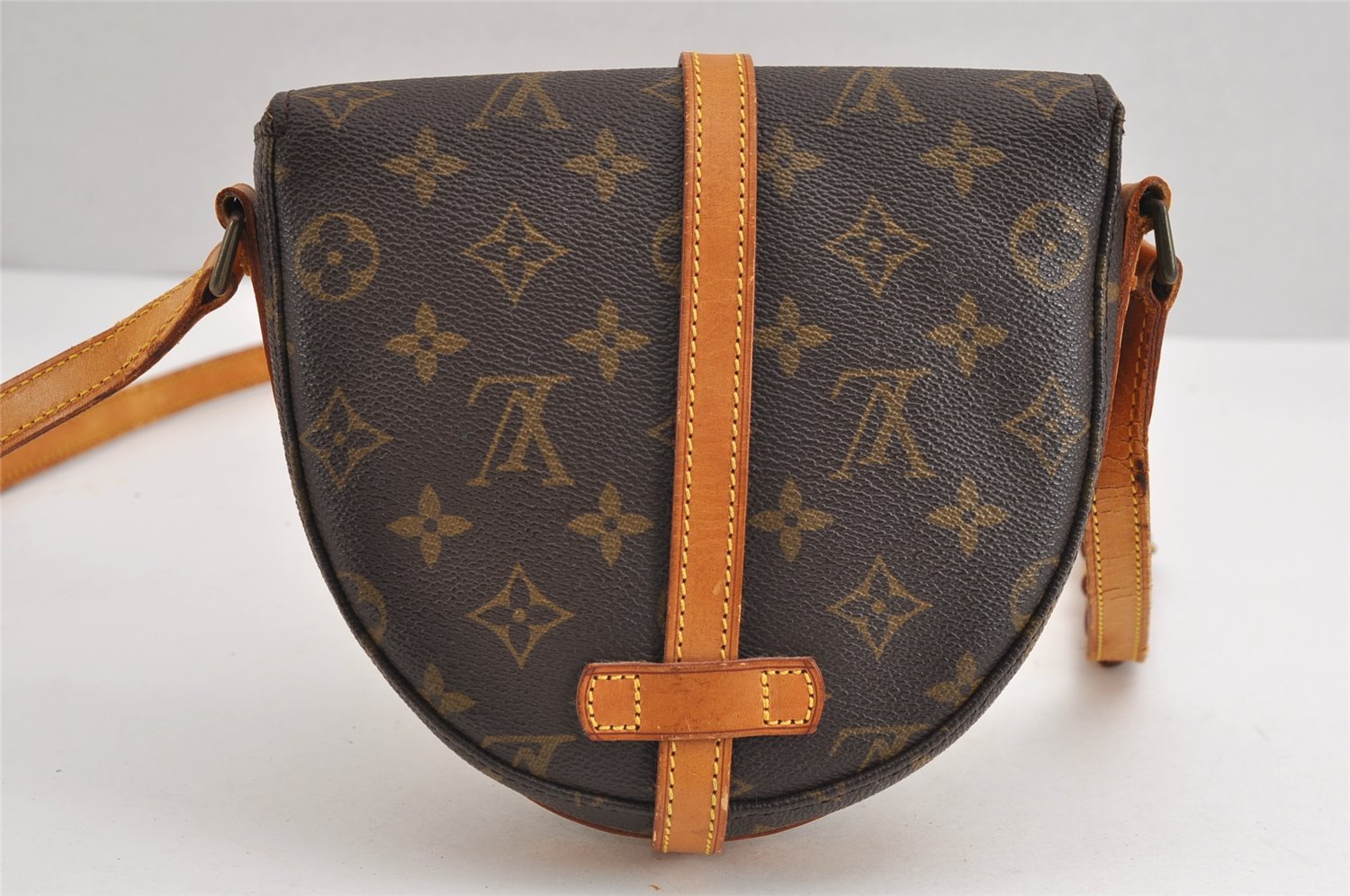 Authentic Louis Vuitton Monogram Chantilly PM Shoulder Cross Bag M51234 LV 2055J