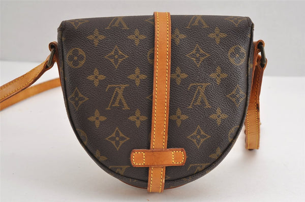 Authentic Louis Vuitton Monogram Chantilly PM Shoulder Cross Bag M51234 LV 2055J
