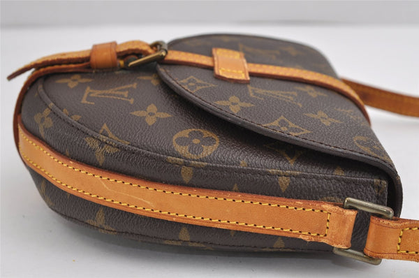 Authentic Louis Vuitton Monogram Chantilly PM Shoulder Cross Bag M51234 LV 2055J