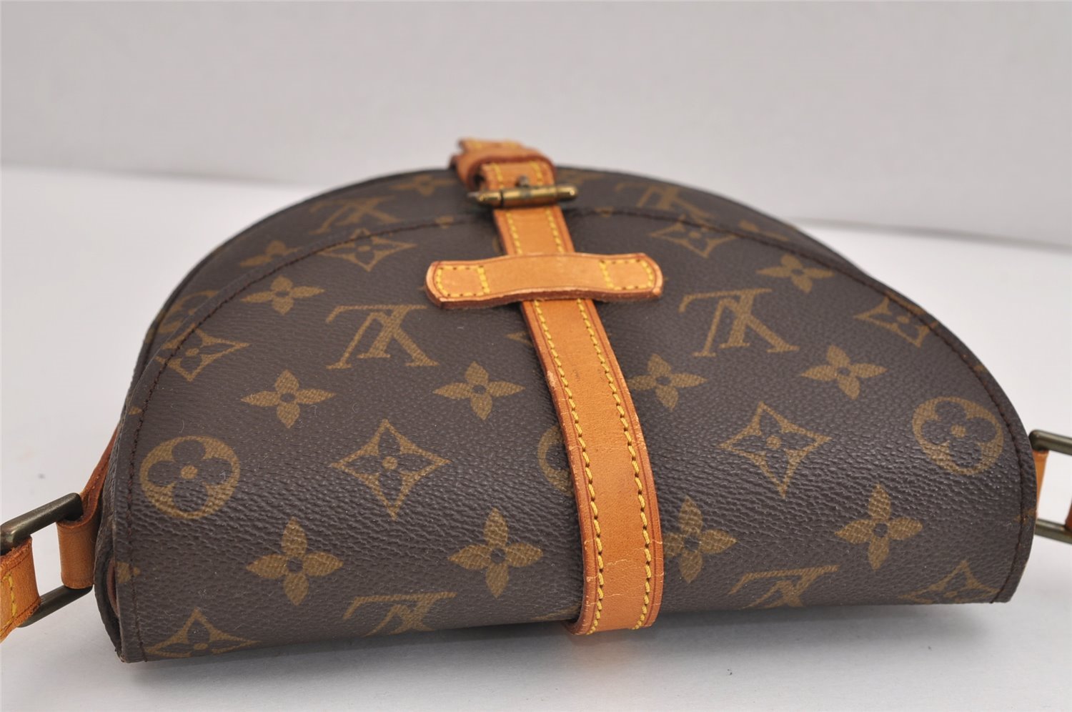 Authentic Louis Vuitton Monogram Chantilly PM Shoulder Cross Bag M51234 LV 2055J