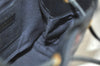 Authentic Burberrys BURBERRYS PVC Leather Drawstring Hand Bag Navy 2055K