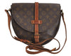 Authentic Louis Vuitton Monogram Chantilly GM Shoulder Cross Bag M51232 LV 2056J
