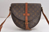 Authentic Louis Vuitton Monogram Chantilly GM Shoulder Cross Bag M51232 LV 2056J