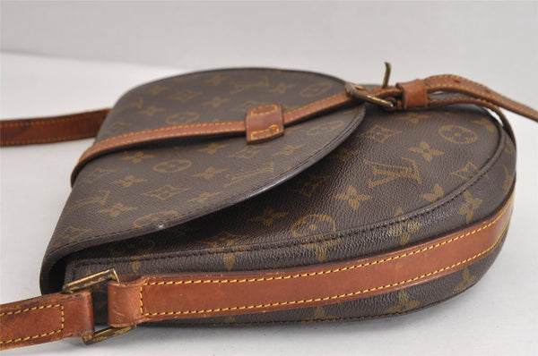 Authentic Louis Vuitton Monogram Chantilly GM Shoulder Cross Bag M51232 LV 2056J