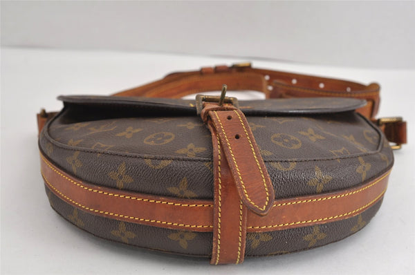 Authentic Louis Vuitton Monogram Chantilly GM Shoulder Cross Bag M51232 LV 2056J