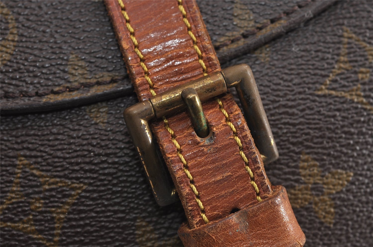 Authentic Louis Vuitton Monogram Chantilly GM Shoulder Cross Bag M51232 LV 2056J