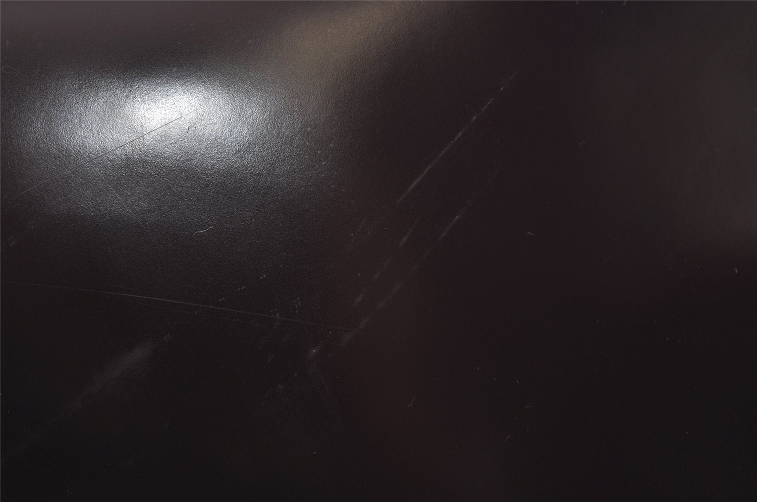 Authentic GUCCI Interlocking G Shoulder Bag Purse Enamel Dark Purple Junk 2057I