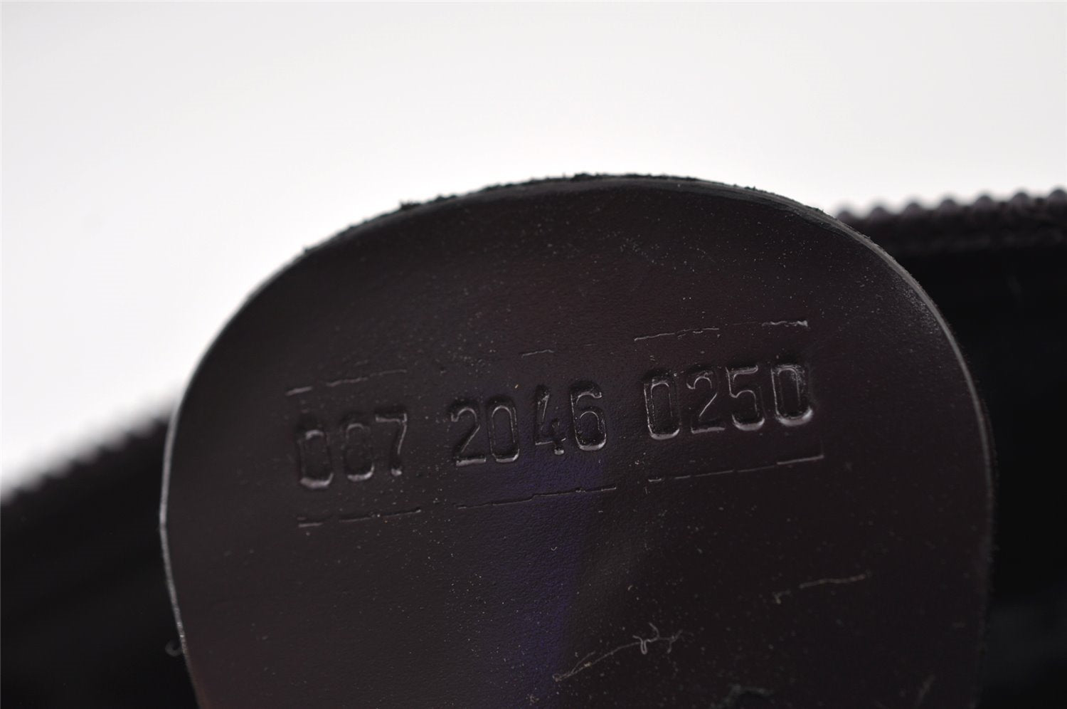 Authentic GUCCI Interlocking G Shoulder Bag Purse Enamel Dark Purple Junk 2057I