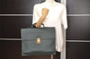 Authentic Louis Vuitton Taiga Serviette Moskova Briefcase Green M30034 LV 2058J