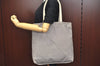 Authentic Louis Vuitton Fondation Exclusive Shoulder Tote Bag Canvas Gray 2059J