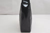 Authentic GUCCI Vintage Shoulder Hand Bag Purse Enamel Black Junk 2059K