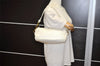 Authentic BOTTEGA VENETA Intrecciato Leather Shoulder Cross Body Bag White 2060I