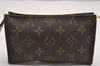 Authentic Louis Vuitton Monogram Pouch For Bucket PM LV Junk 2060J