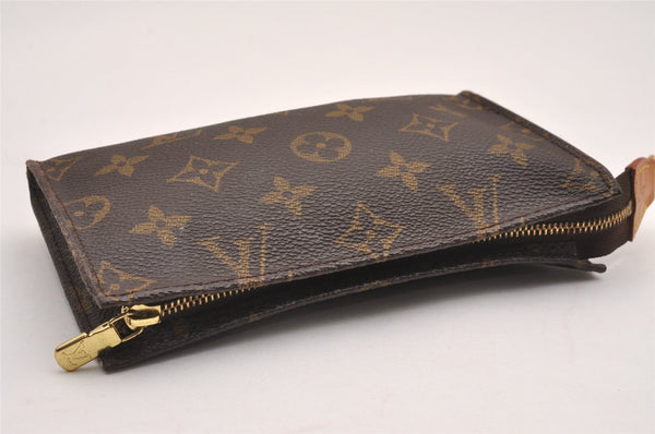 Authentic Louis Vuitton Monogram Pouch For Bucket PM LV Junk 2060J