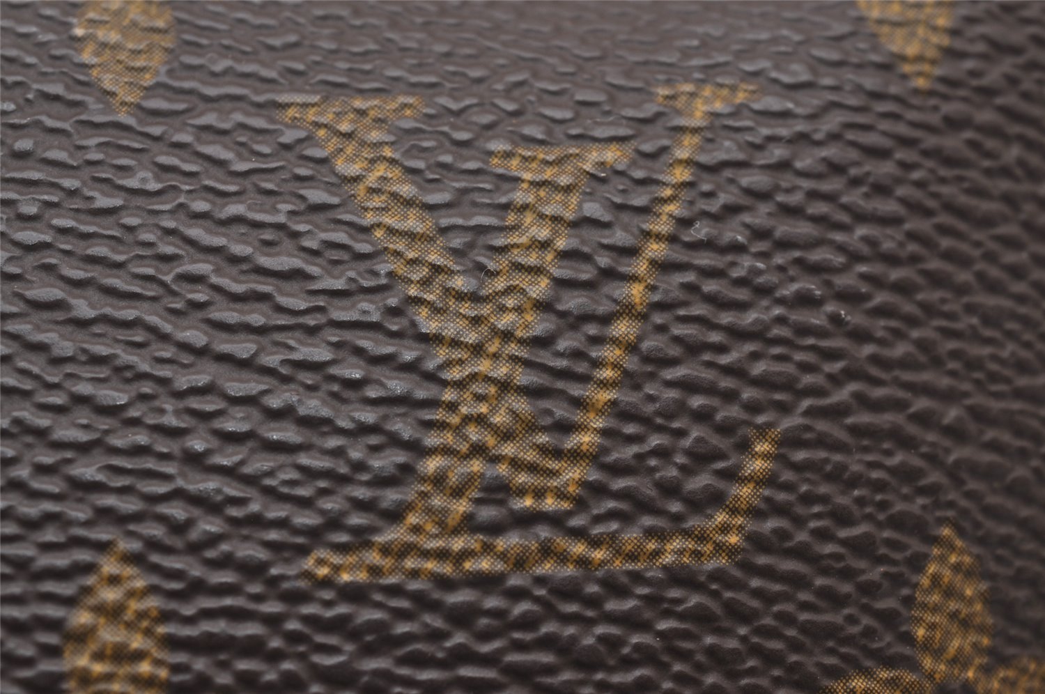 Authentic Louis Vuitton Monogram Pouch For Bucket PM LV Junk 2060J
