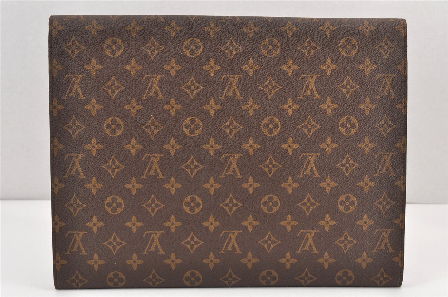 Authentic Louis Vuitton Monogram Poche Ministre Document Case Old Model LV 2060K