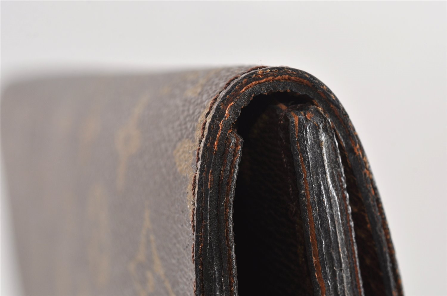 Authentic Louis Vuitton Monogram Poche Ministre Document Case Old Model LV 2060K