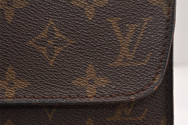 Authentic Louis Vuitton Monogram Poche Ministre Document Case Old Model LV 2060K