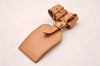 Authentic Louis Vuitton Name tag Handle Holder Beige 10Set LV 2061J