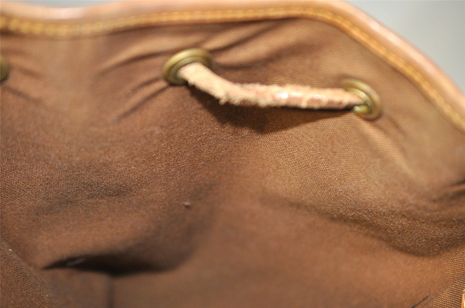 Authentic Louis Vuitton Monogram Montsouris GM Backpack M51135 LV 2063I