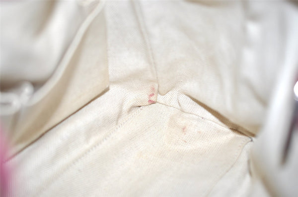 Authentic GUCCI Twins Shoulder Tote Bag GG Canvas Leather 232957 Brown 2063J