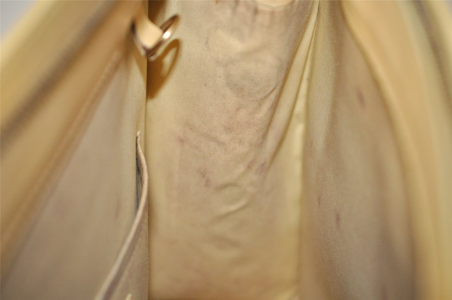 Authentic Louis Vuitton Epi Croisette PM Tote Bag Yellow M5249A LV 2064I