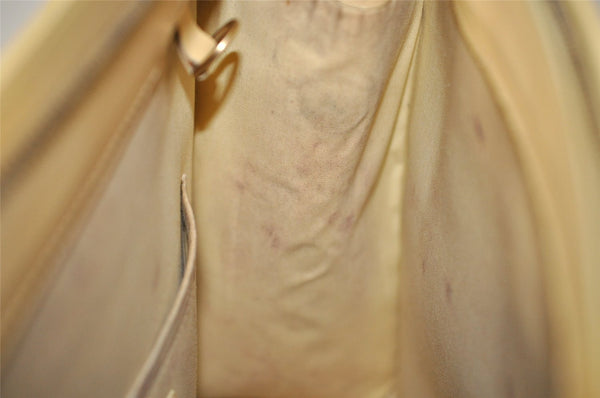 Authentic Louis Vuitton Epi Croisette PM Tote Bag Yellow M5249A LV 2064I