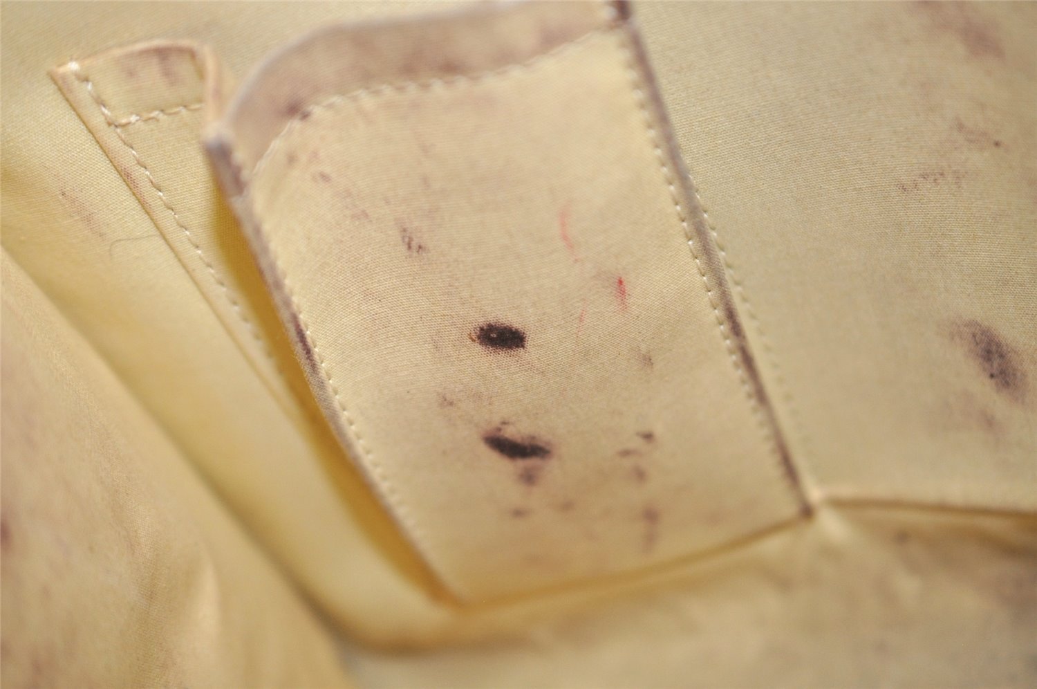 Authentic Louis Vuitton Epi Croisette PM Tote Bag Yellow M5249A LV 2064I