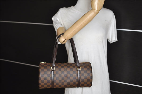 Authentic Louis Vuitton Damier Papillon 30 Hand Bag Purse N51303 LV 2064J