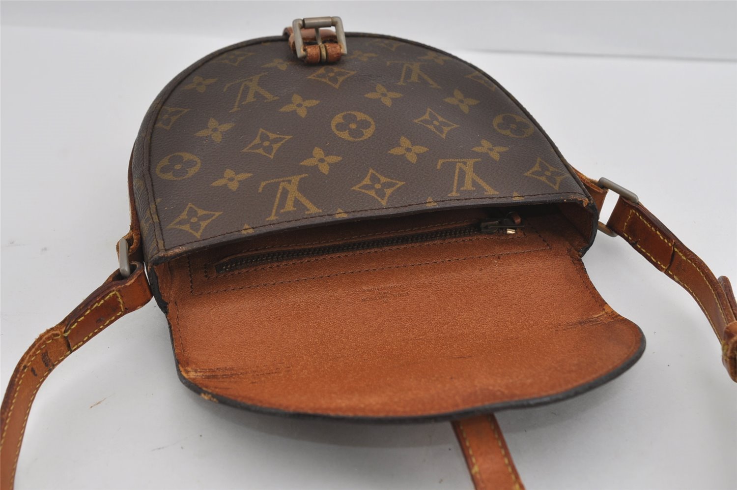 Authentic Louis Vuitton Monogram Chantilly PM Shoulder Cross Bag Old Model 2065I