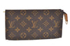 Authentic Louis Vuitton Monogram Pouch For Bucket GM LV Junk 2065K