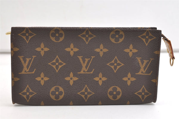 Authentic Louis Vuitton Monogram Pouch For Bucket GM LV Junk 2065K