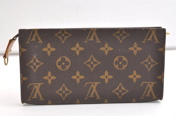Authentic Louis Vuitton Monogram Pouch For Bucket GM LV Junk 2065K