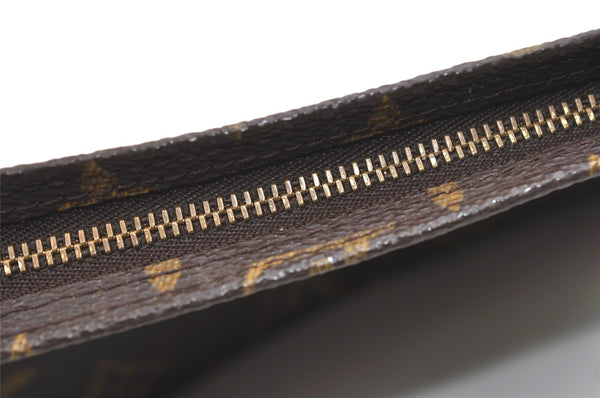 Authentic Louis Vuitton Monogram Pouch For Bucket GM LV Junk 2065K