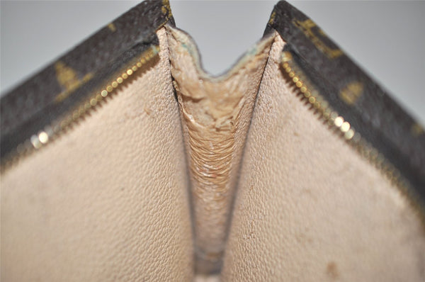 Authentic Louis Vuitton Monogram Pouch For Bucket GM LV Junk 2065K