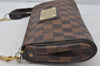 Auth Louis Vuitton Damier Eva 2Way Shoulder Accessories Pouch N55213 LV 2066J