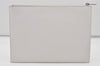 Authentic SAINT LAURENT Clutch Hand Bag Purse Leather White TGR397294 YSL 2068J