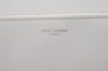 Authentic SAINT LAURENT Clutch Hand Bag Purse Leather White TGR397294 YSL 2068J