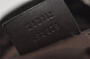 Authentic GUCCI Vintage Diamante Hand Tote Bag Nylon Leather 268112 Brown 2069I