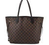 Authentic Louis Vuitton Damier Neverfull MM Shoulder Tote Bag N51105 LV 2069J